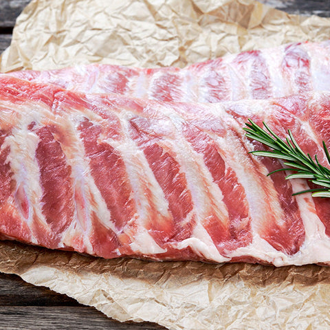 Heritage Pork Spare Rib Rack