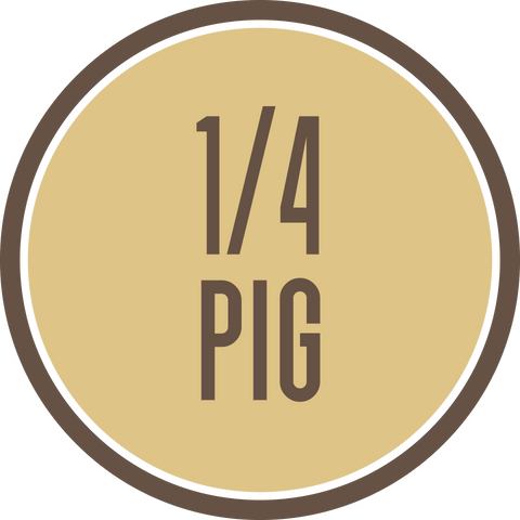 Quarter Pastured Heritage Pig