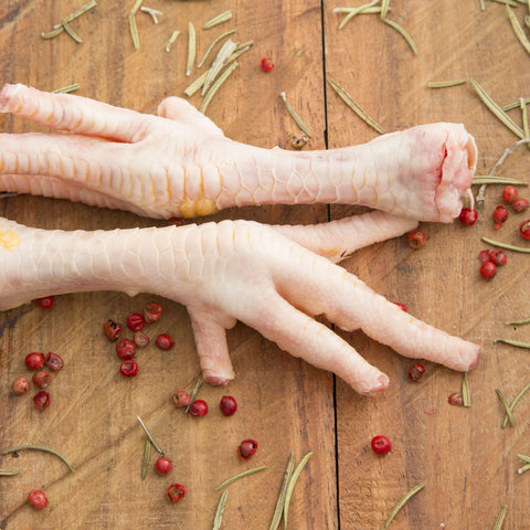 Pasture Raised Chicken Feet