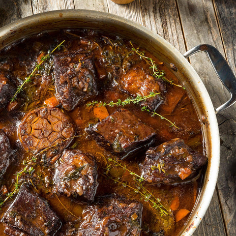 Grass-Fed Beef Short Ribs English Style