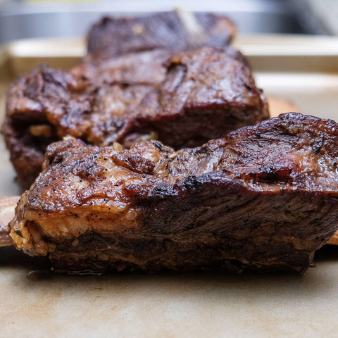 Grass-Fed Beef Short Ribs English Style